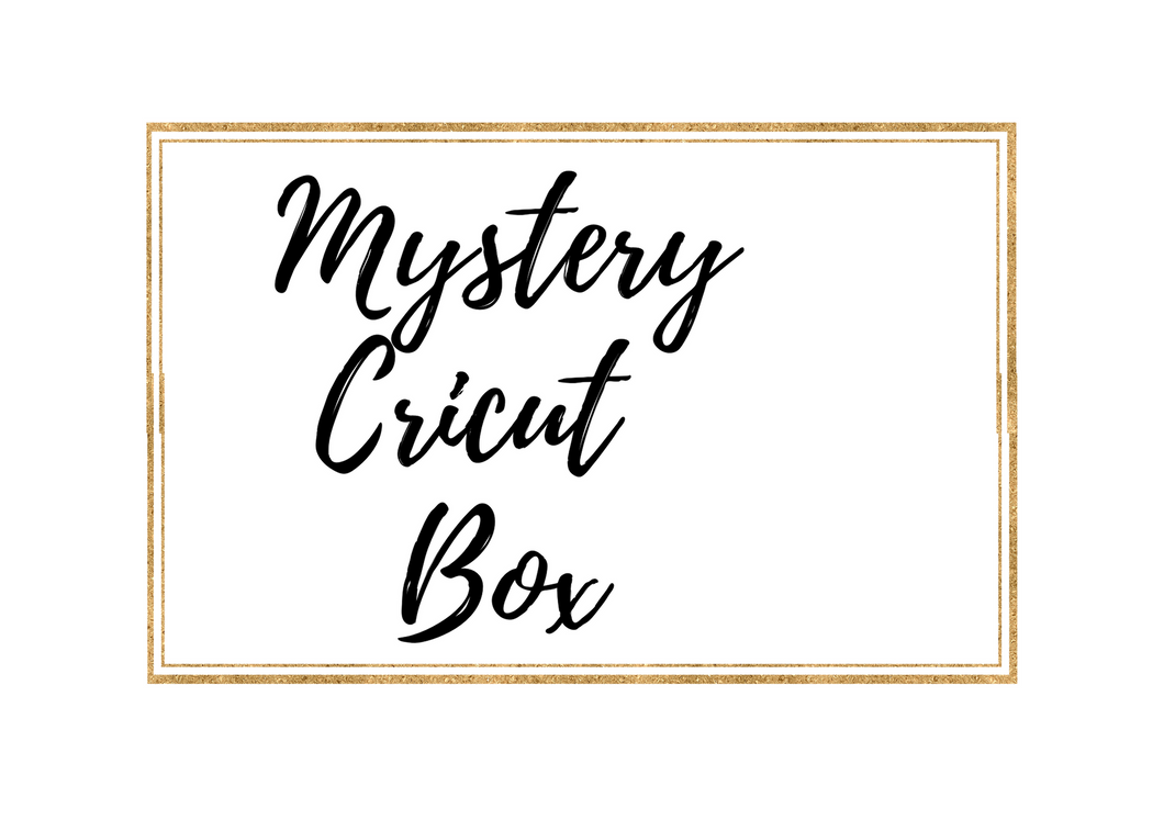 Mystery Cricut Box