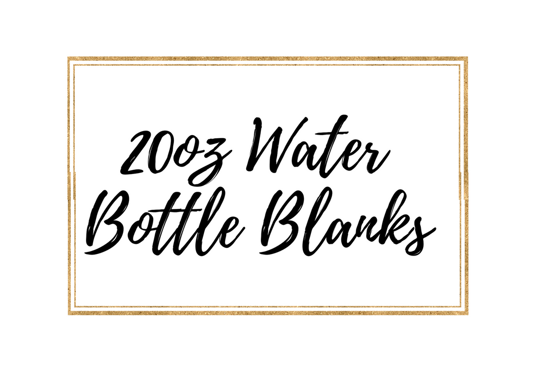 20oz Water Bottle tumbler blanks