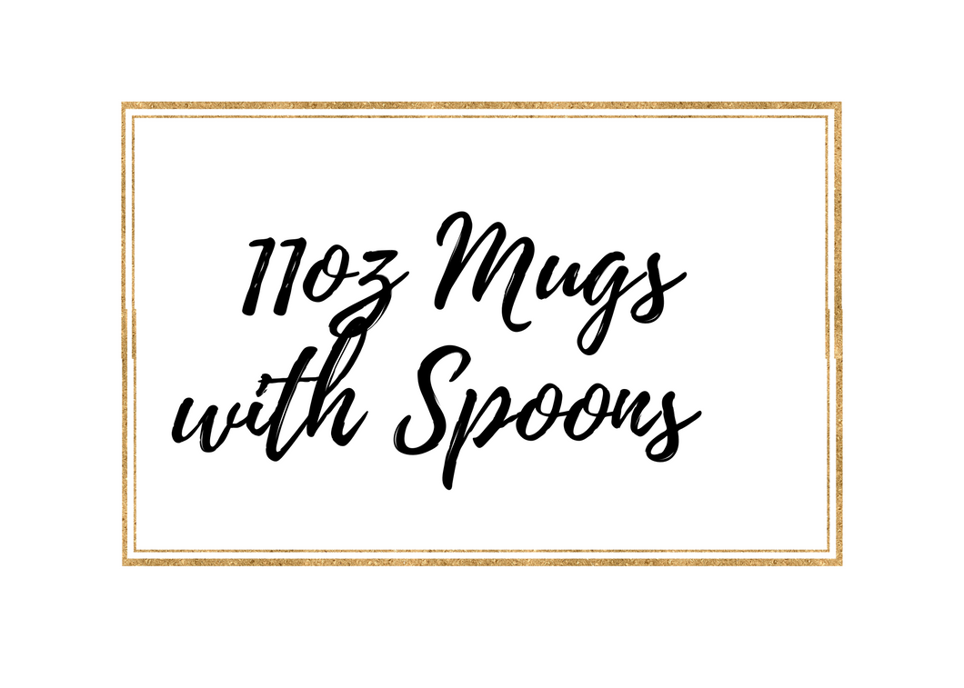 Mugs w/spoons